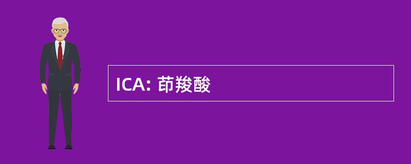 ICA: 茚羧酸