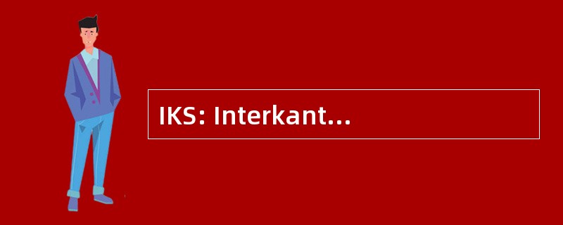 IKS: Interkantonale Kontrollstelle fÃ¼r Heilmittel