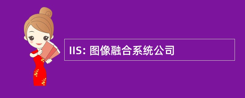 IIS: 图像融合系统公司