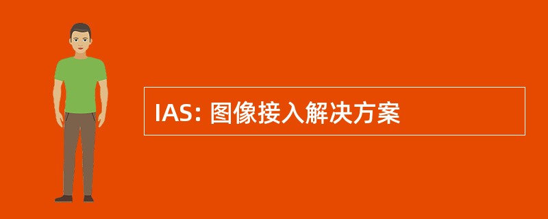 IAS: 图像接入解决方案