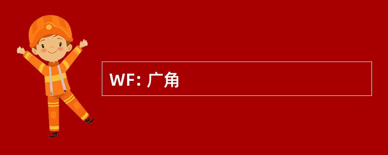 WF: 广角