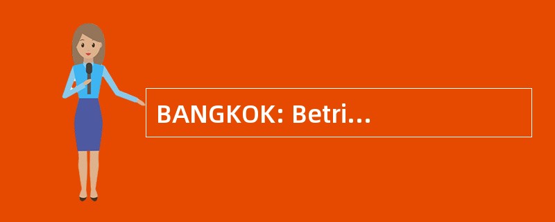 BANGKOK: Betriebskrankenkasse