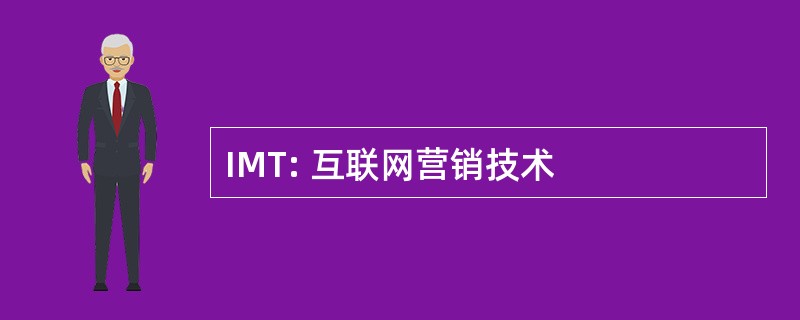 IMT: 互联网营销技术