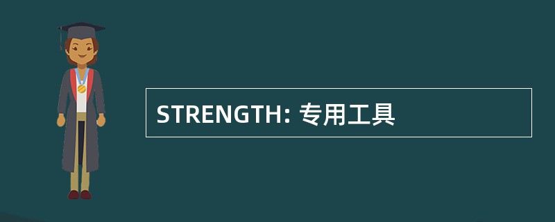 STRENGTH: 专用工具