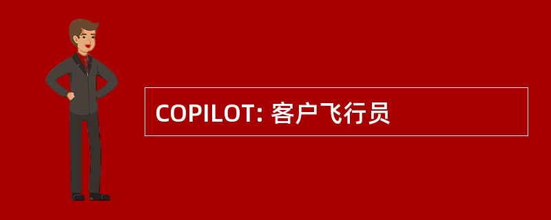 COPILOT: 客户飞行员