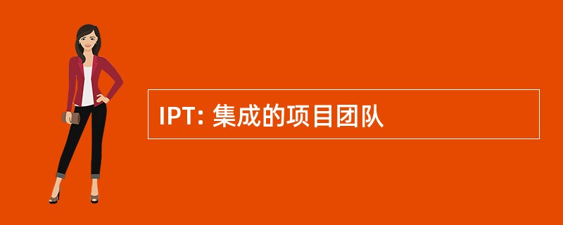 IPT: 集成的项目团队