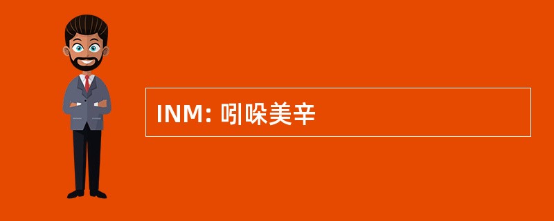 INM: 吲哚美辛