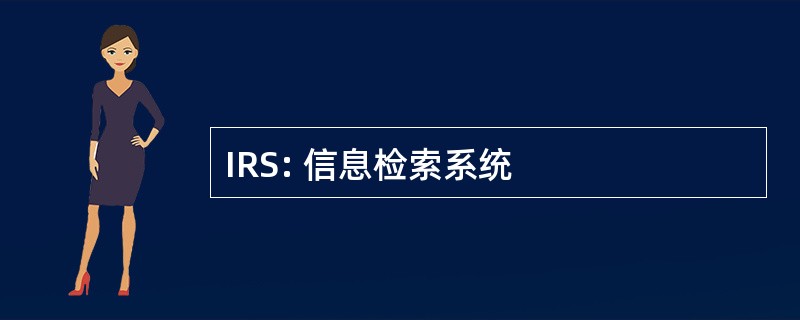 IRS: 信息检索系统