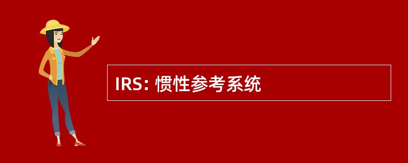 IRS: 惯性参考系统