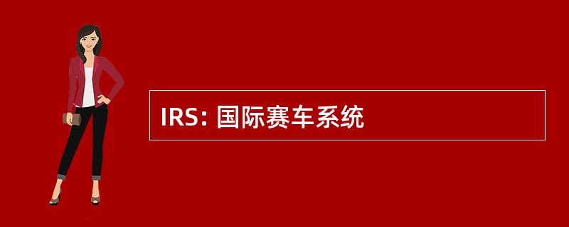 IRS: 国际赛车系统