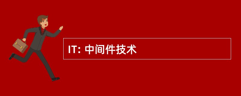 IT: 中间件技术