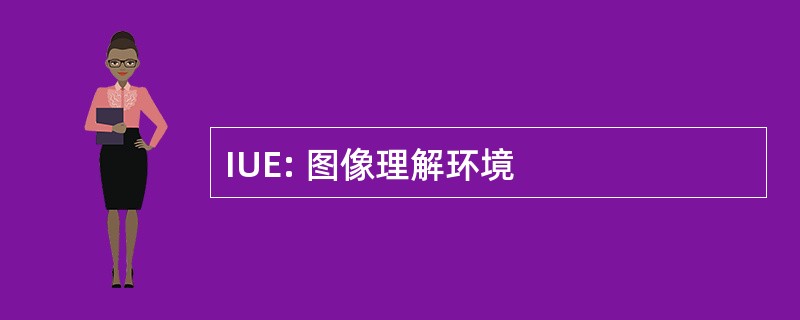 IUE: 图像理解环境