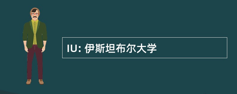 IU: 伊斯坦布尔大学