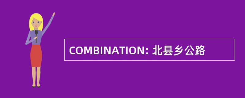 COMBINATION: 北县乡公路