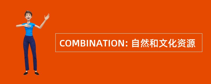 COMBINATION: 自然和文化资源