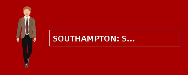 SOUTHAMPTON: Sistema Operacional