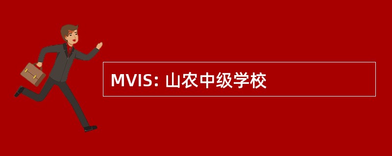 MVIS: 山农中级学校