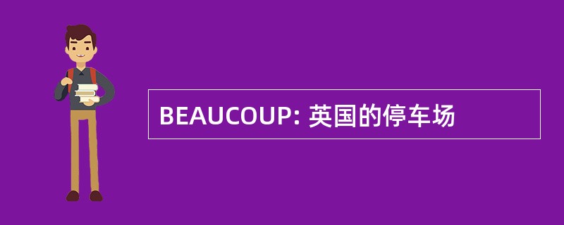 BEAUCOUP: 英国的停车场