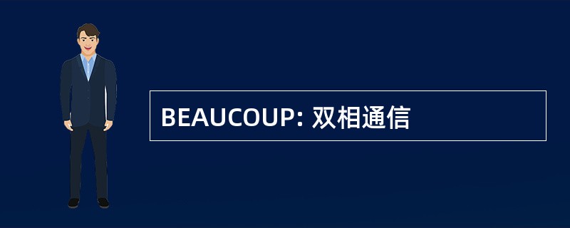 BEAUCOUP: 双相通信