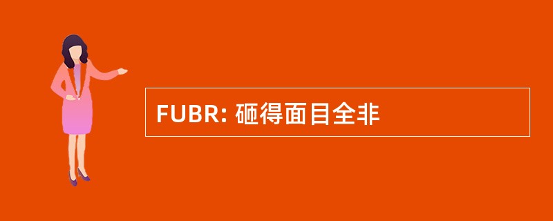 FUBR: 砸得面目全非