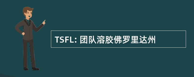 TSFL: 团队溶胶佛罗里达州