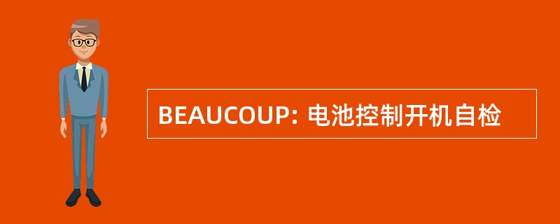 BEAUCOUP: 电池控制开机自检