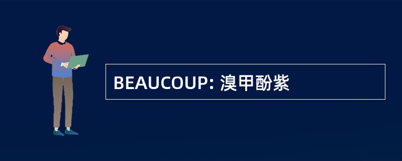 BEAUCOUP: 溴甲酚紫