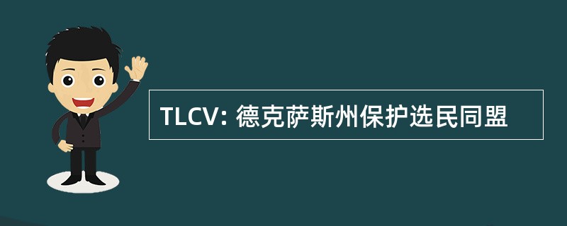 TLCV: 德克萨斯州保护选民同盟