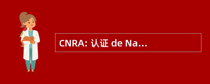 CNRA: 认证 de Navigabilité Restreint 亚飞