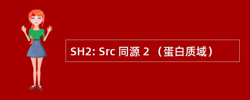 SH2: Src 同源 2 （蛋白质域）