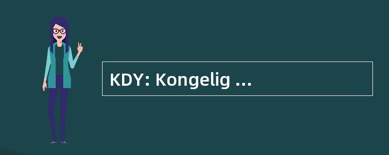 KDY: Kongelig Dansk Yachtclub