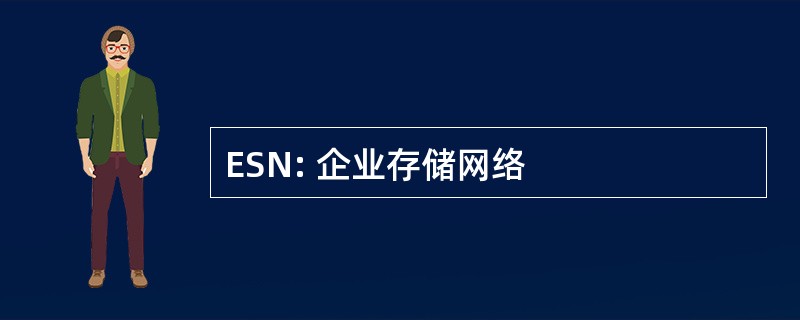 ESN: 企业存储网络