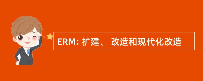 ERM: 扩建、 改造和现代化改造