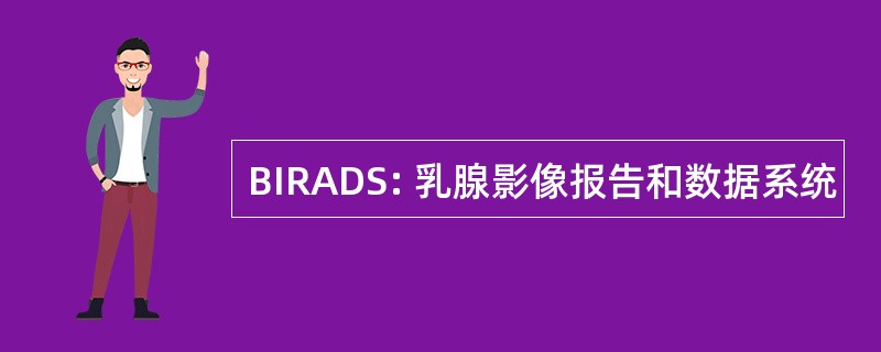 BIRADS: 乳腺影像报告和数据系统