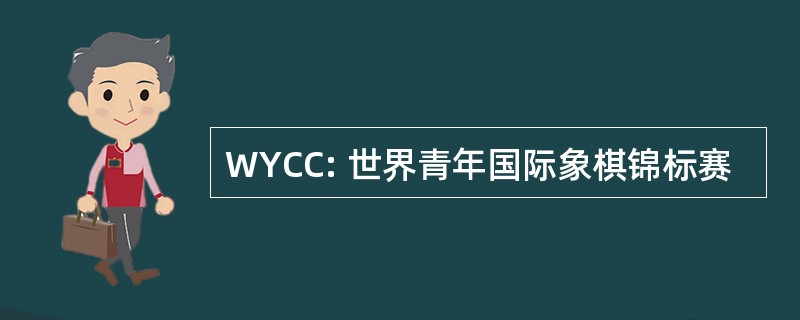 WYCC: 世界青年国际象棋锦标赛