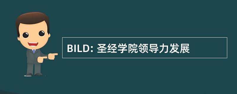 BILD: 圣经学院领导力发展