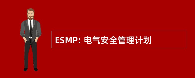 ESMP: 电气安全管理计划