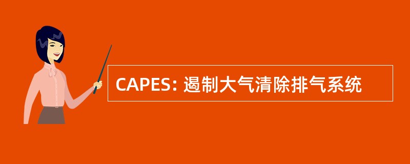 CAPES: 遏制大气清除排气系统