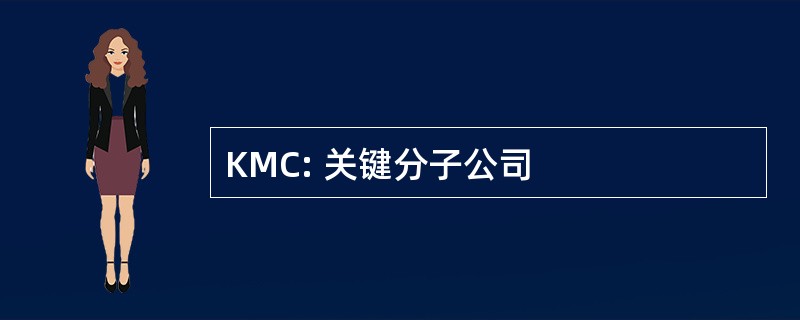 KMC: 关键分子公司