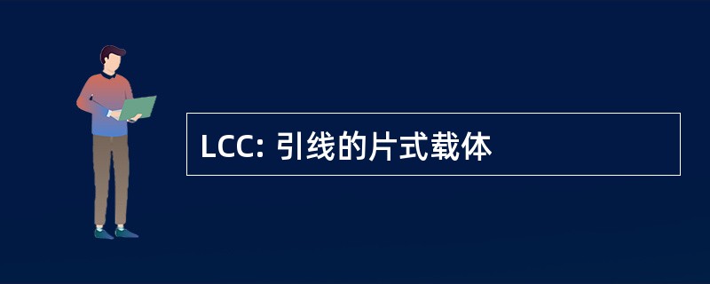 LCC: 引线的片式载体