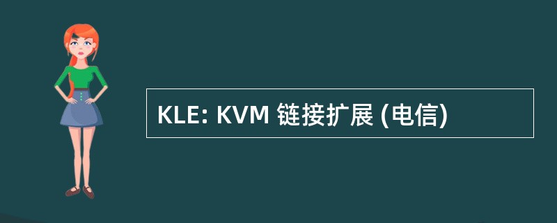 KLE: KVM 链接扩展 (电信)