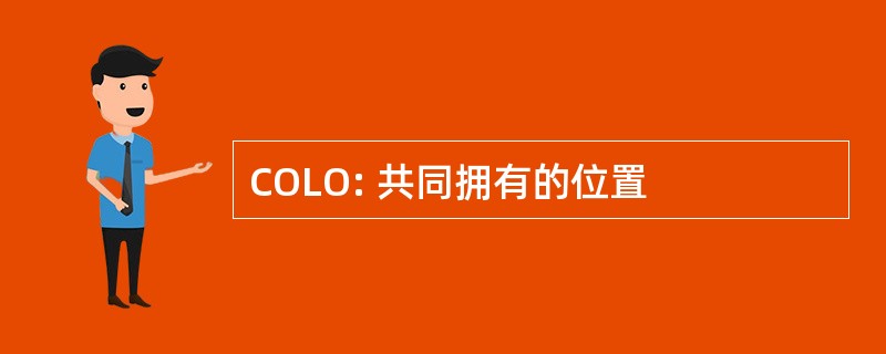 COLO: 共同拥有的位置