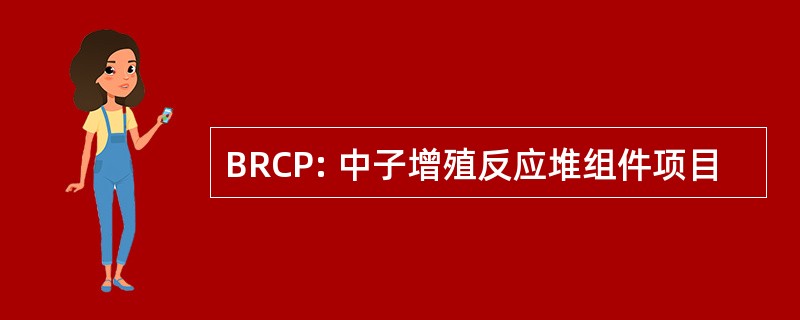 BRCP: 中子增殖反应堆组件项目