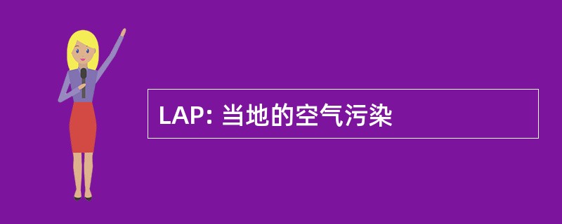 LAP: 当地的空气污染