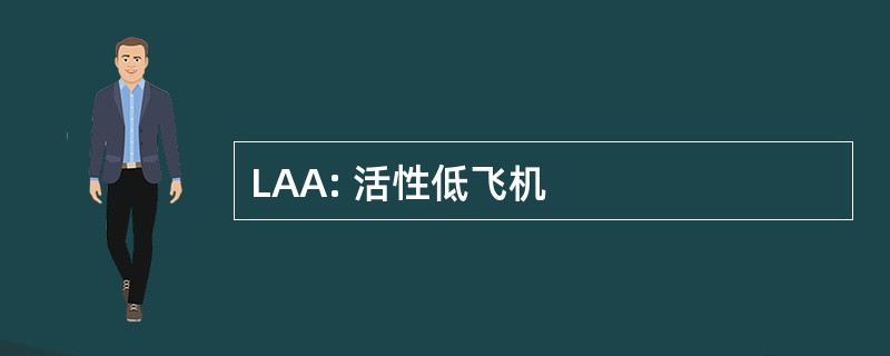 LAA: 活性低飞机