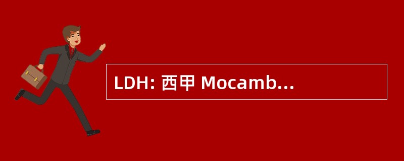 LDH: 西甲 Mocambicana Dos 大家人权