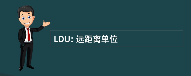 LDU: 远距离单位