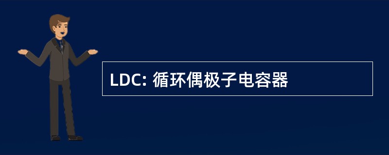 LDC: 循环偶极子电容器