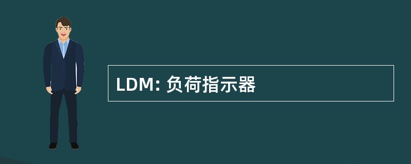 LDM: 负荷指示器