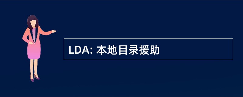 LDA: 本地目录援助